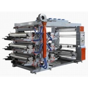 M&aacute;quina impresora flexogr&aacute;fica de 6 colores