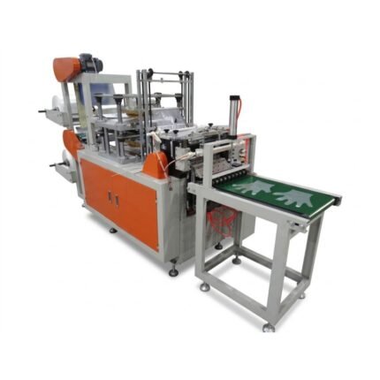 Máquina para hacer guantes de plástico desechable