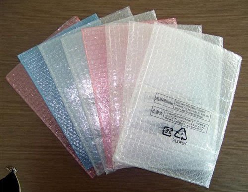 bolsas de burbuja de plastico